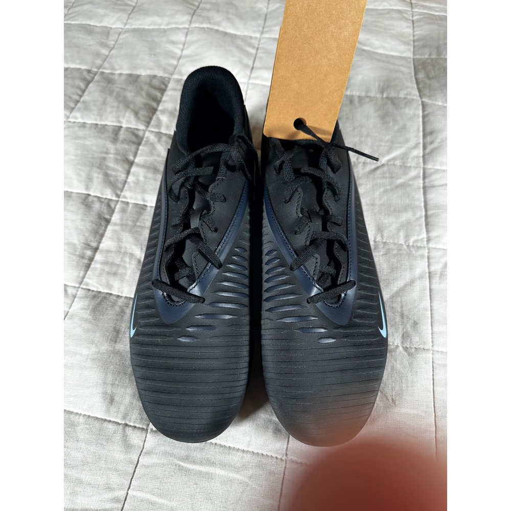 Nike Phantom GX II Club Soccer Cleats Mens 10.5 Black NEW HM8933-003 FG MG Boots - Picture 2 of 7